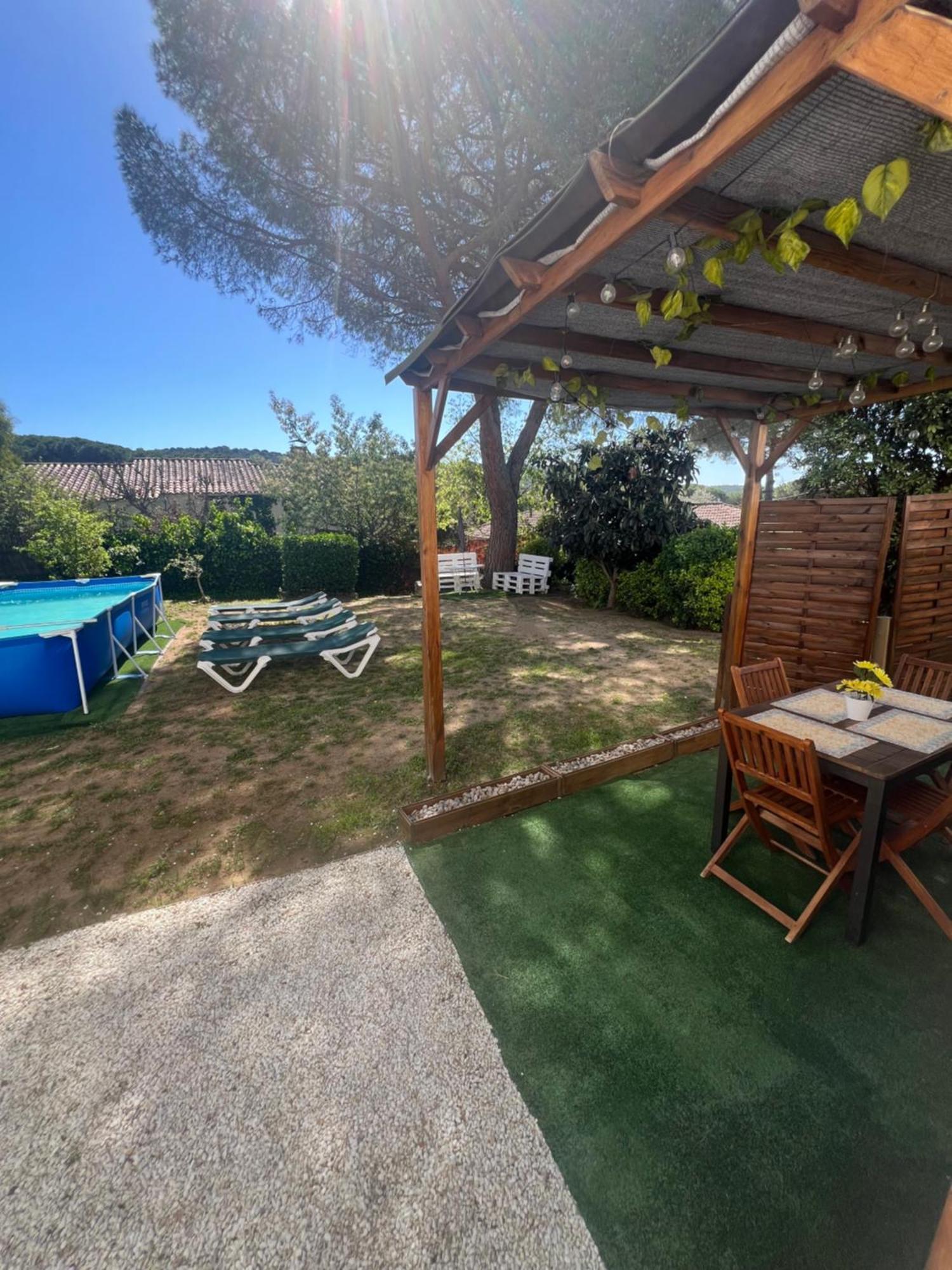 Apartamento Loft, Jardin Y Piscina Privada Romanyá de la Selva Exterior foto